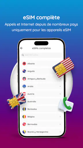 Numéro eSIM: Numéros & Données screenshot 7