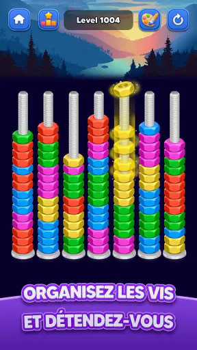 Nut Sort: Color Match Game screenshot 1