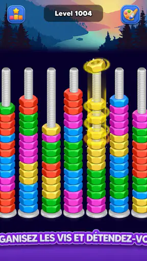 Nut Sort: Color Match Game screenshot 8