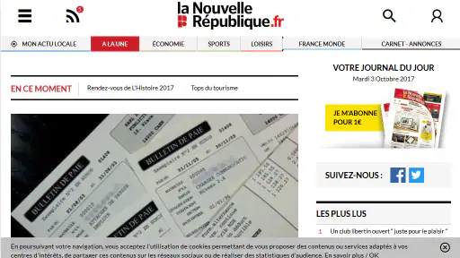 Nvelle République Centre-Ouest screenshot 9