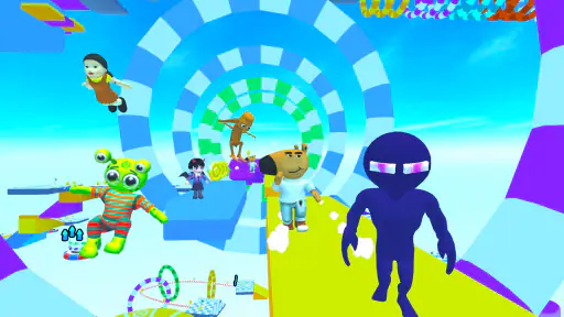 Obby Parkour: Mini Games screenshot 3