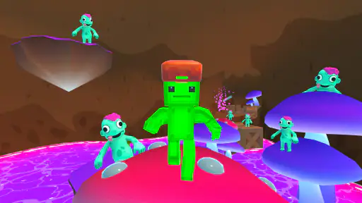 Obby Parkour: Mini Games screenshot 4