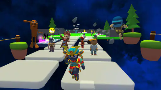 Obby Parkour: Mini Games screenshot 6
