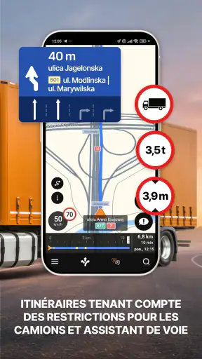 Odysseus GPS Truck Navigation screenshot 2
