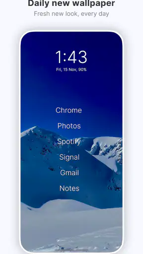 Olauncher. Minimal AF Launcher screenshot 2