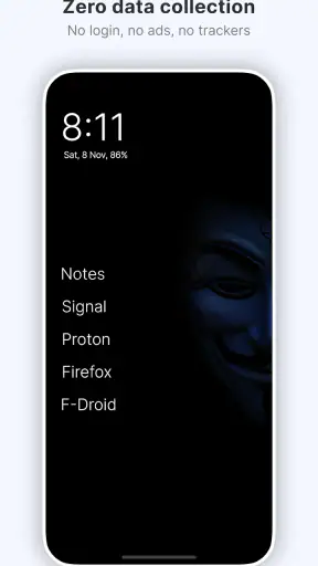 Olauncher. Minimal AF Launcher screenshot 7