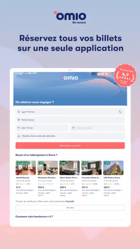 Omio: Train, bus, vols, ferry screenshot 7