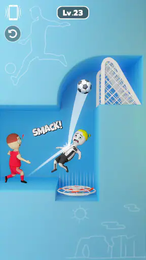 One Shot Soccer: Swipe & Score screenshot 3