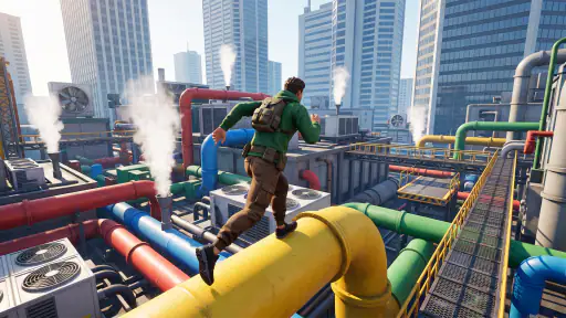 Only Going Up Rooftop: Parkour screenshot 11