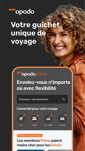 Opodo: Vols, Hôtels et Voiture screenshot 1