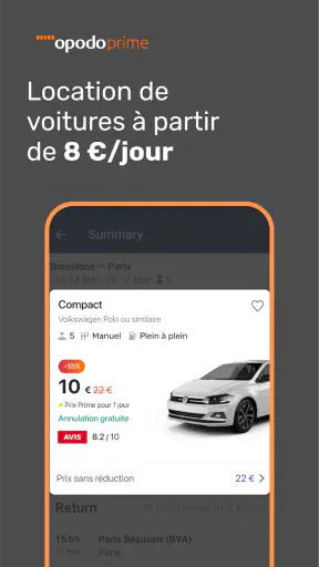 Opodo: Vols, Hôtels et Voiture screenshot 5