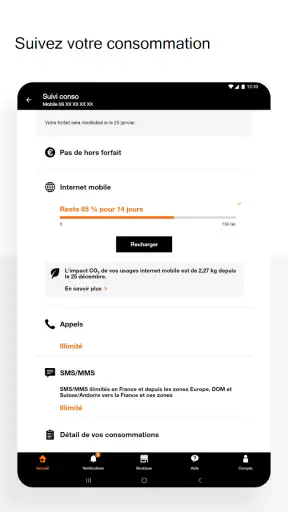 Orange et moi France screenshot 10