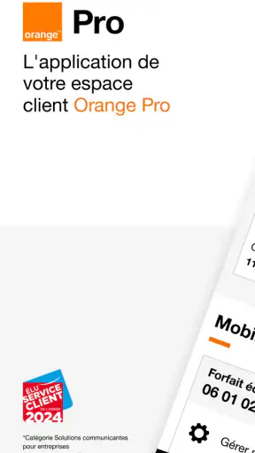 Orange Pro, espace client pro screenshot 9