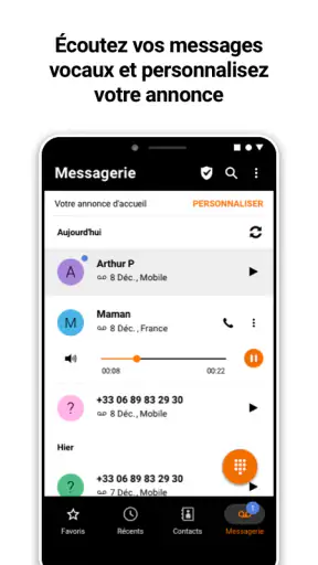 Orange Téléphone - Anti-spam screenshot 5