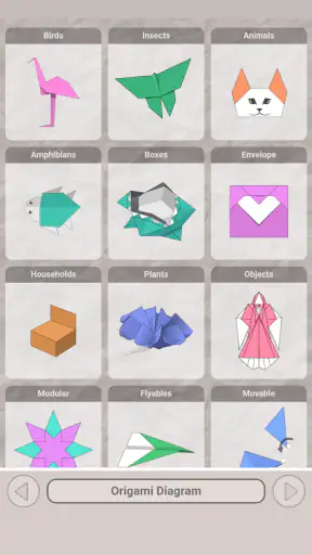 Diagramme Origami Papier Art screenshot 5
