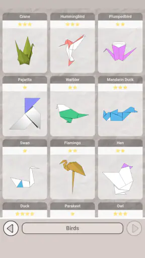 Diagramme Origami Papier Art screenshot 6