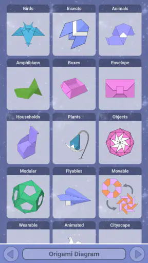 Diagramme Origami Papier Art screenshot 9