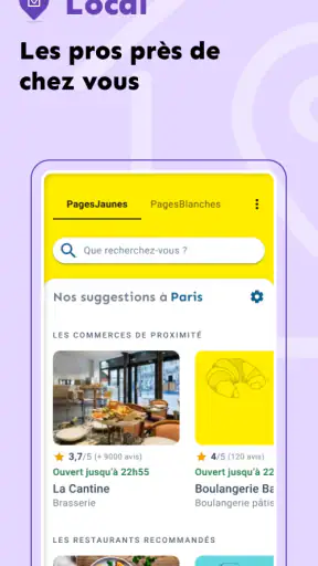 pagesjaunes: trouver un pro screenshot 3