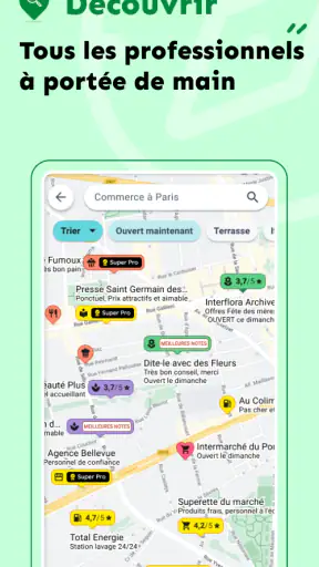 pagesjaunes: trouver un pro screenshot 4