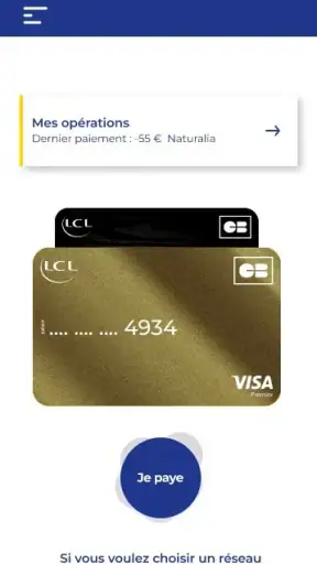 Paiement Mobile LCL screenshot 2