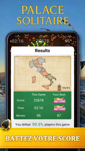Palace Solitaire:jeu de cartes screenshot 10