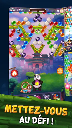 Panda Pop! Jeu de tir à bulles screenshot 10
