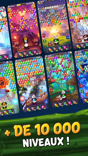 Panda Pop! Jeu de tir à bulles screenshot 11