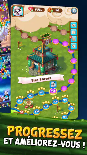 Panda Pop! Jeu de tir à bulles screenshot 5