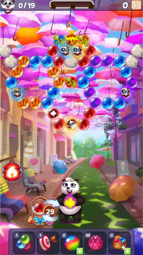 Panda Pop! Jeu de tir à bulles screenshot 7
