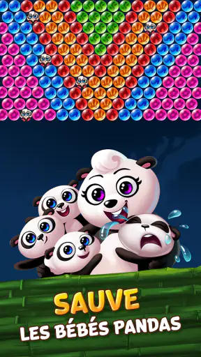 Panda Pop! Jeu de tir à bulles screenshot 9
