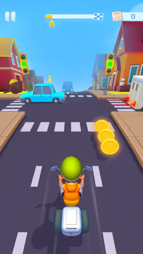 Paper Boy Race: jeux de course screenshot 12