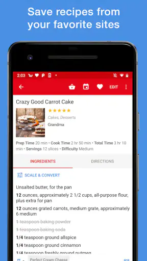 Paprika Recipe Manager 3 screenshot 2