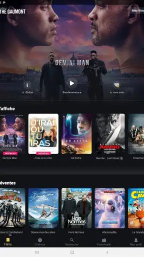 Pathé France screenshot 8