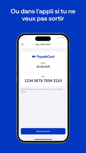 PaysafeCard-paiements prépayés screenshot 4