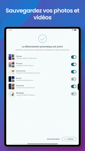 pCloud: stockage en ligne screenshot 11