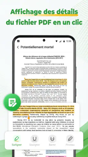 PDF File Reader – Lecteur PDF screenshot 3