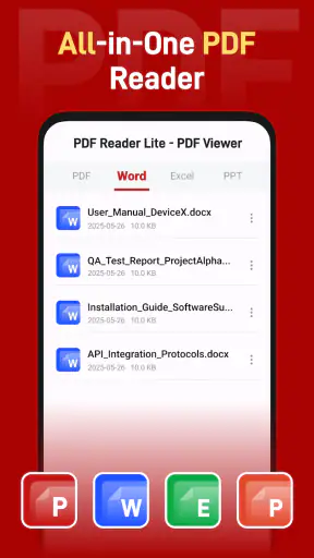 PDF Reader Lite - PDF Viewer screenshot 1