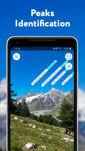 PeakVisor - Cartes 3D screenshot 1