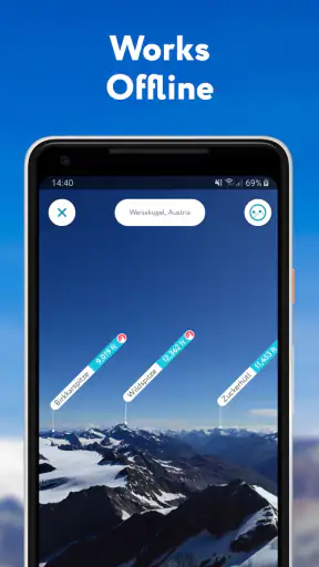 PeakVisor - Cartes 3D screenshot 2