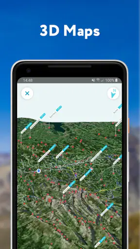 PeakVisor - Cartes 3D screenshot 7