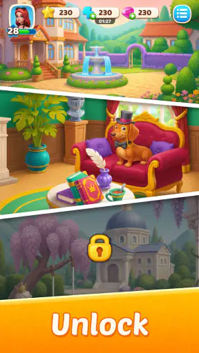 Pets Harbor: Merge & Restore screenshot 4