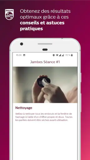 Philips Lumea IPL screenshot 3