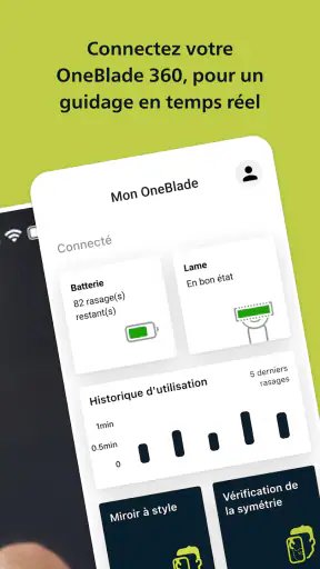 Philips OneBlade screenshot 2