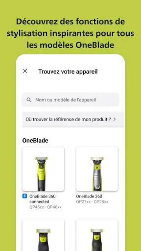 Philips OneBlade screenshot 3