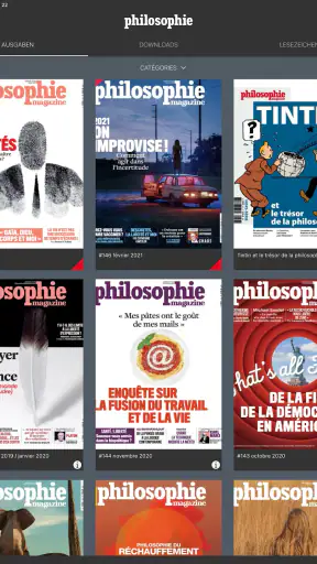 Philosophie magazine screenshot 2