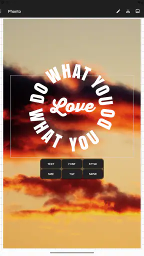 Phonto -Texte sur les photos screenshot 10