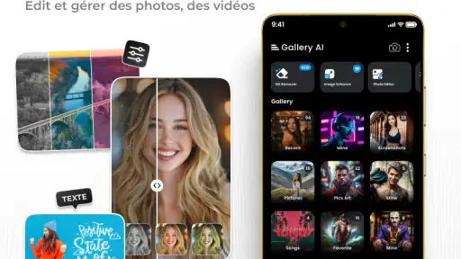 Photo Gallery: AI Photo Editor screenshot 1