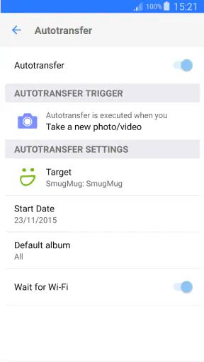 PhotoSync Autotransfer Add-On screenshot 6