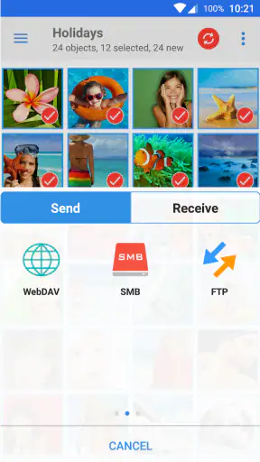 PhotoSync NAS Add-On screenshot 6