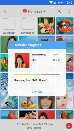 PhotoSync NAS Add-On screenshot 8